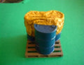 M043 1:24th scale Partially covered oil drums on pallet