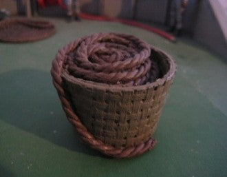 M160 1:24th scale  Rope in basket