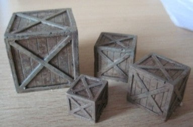 M211 1:48th scale  Packing crates various size