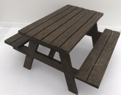 M424 1:14th scale Resin wooden bench kit