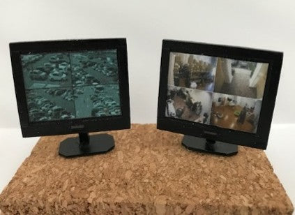 M431  1:14th scale  CCTV Monitors