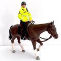 Bespoke  1:14th scale PAINTED  3D printed Horse with Police rider