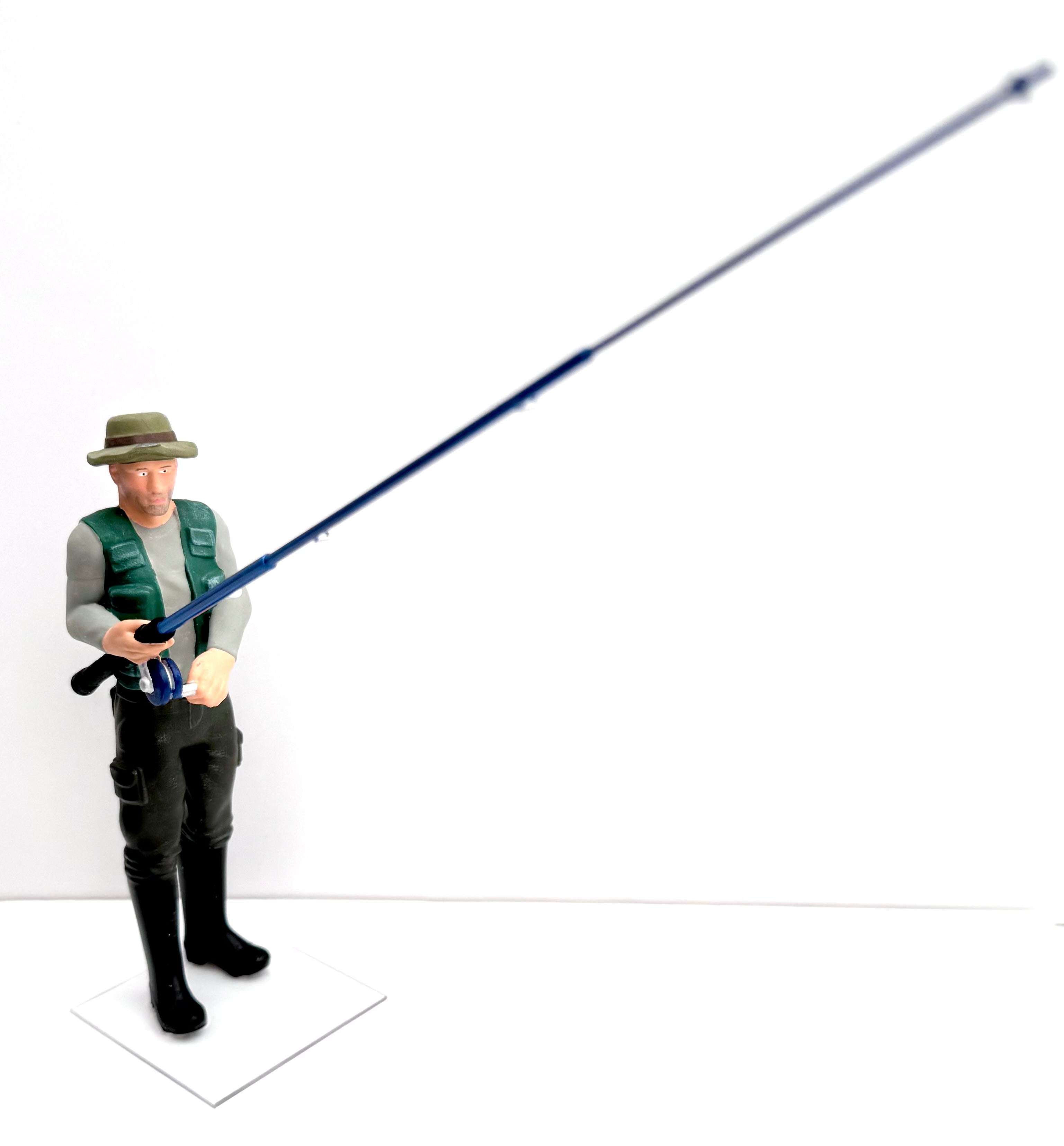 1:12th scale PAINTED Fisherman Figure 3D printed